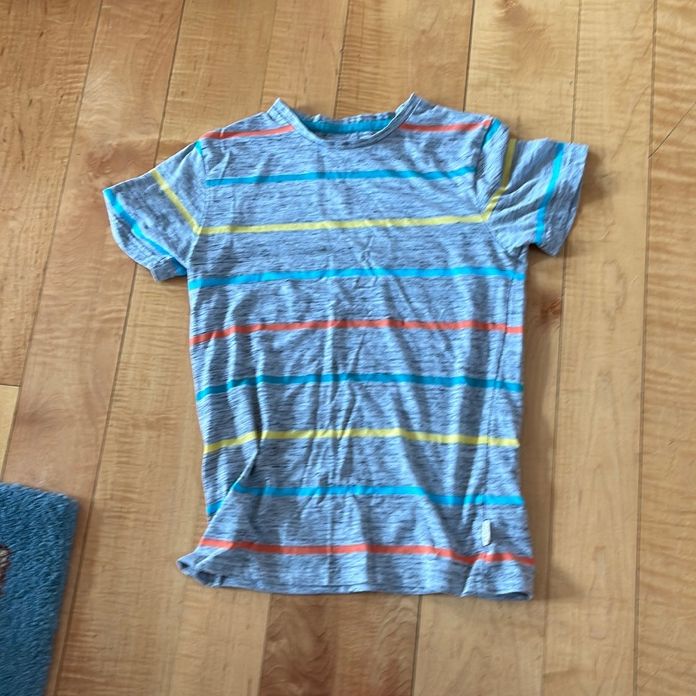 Capsule Grey, yellow, cyan, orange  T-shirt